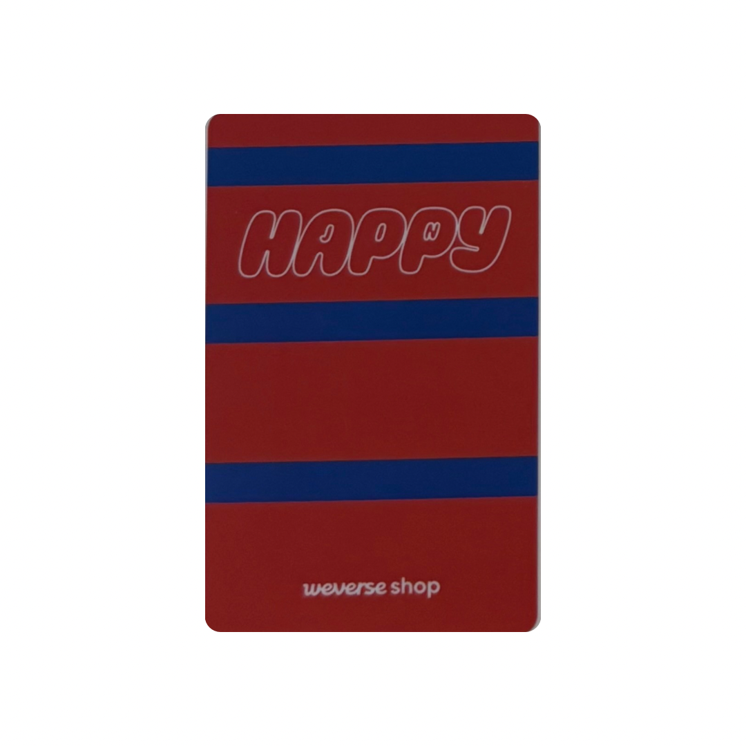 BTS (방탄소년단) - JIN Happy Early Bird PVC Photocard