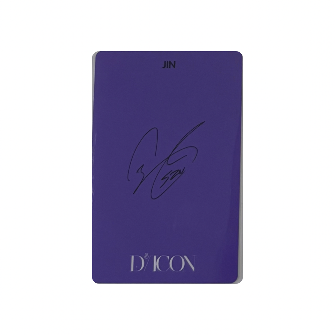 BTS (방탄소년단) - JIN Dicon Photocard
