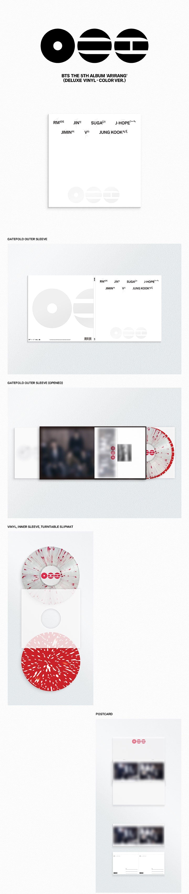 BTS (방탄소년단) - 'ARIRANG' DELUXE VINYL