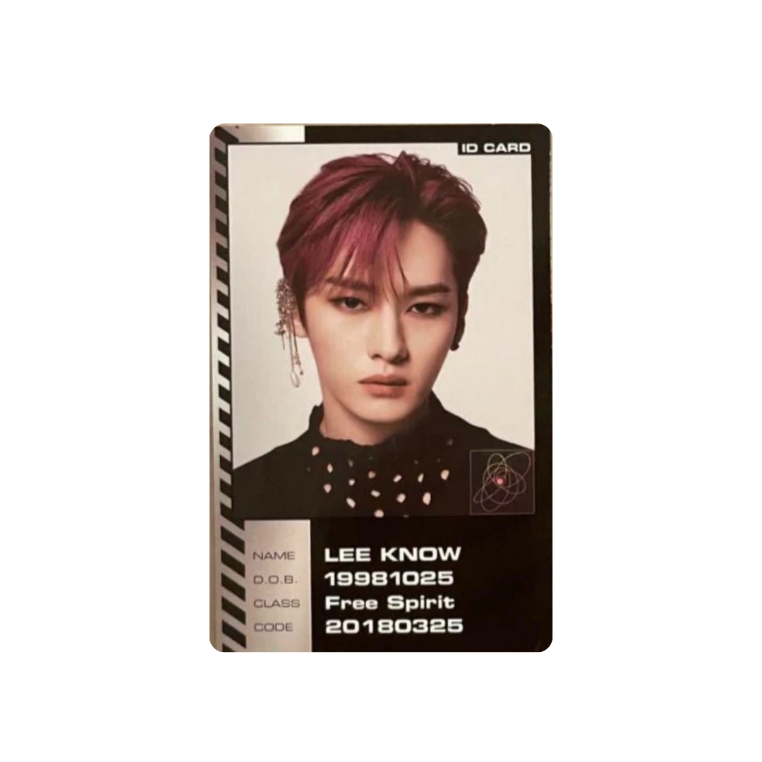 Stray Kids (스트레이 키즈) - Lee Know ODDINARY ID Photocard