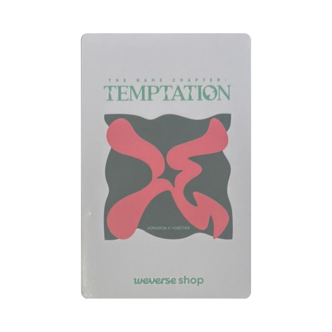 TOMORROW x TOGETHER (투모로우바이투게더) - THE NAME CHAPTER : TEMPTATION LULLABY Weverse POB photocard