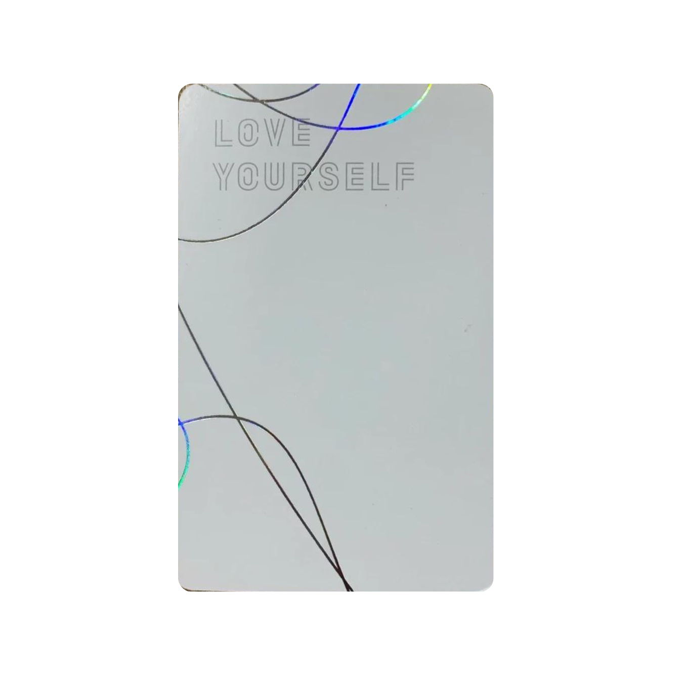 BTS (방탄소년단) - JIN Love Yourself Her O Ver. Photocard