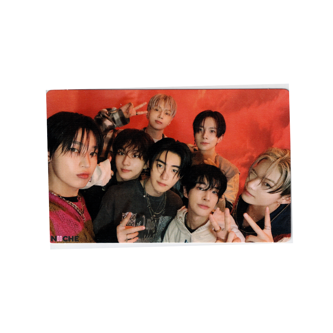 ENHYPEN (엔하이픈) - Orange Blood NFC Album Event QQ Music Group Photocard