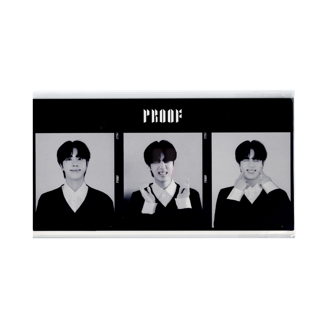 BTS (방탄소년단) - JIN Proof Weverse POB Photostrip