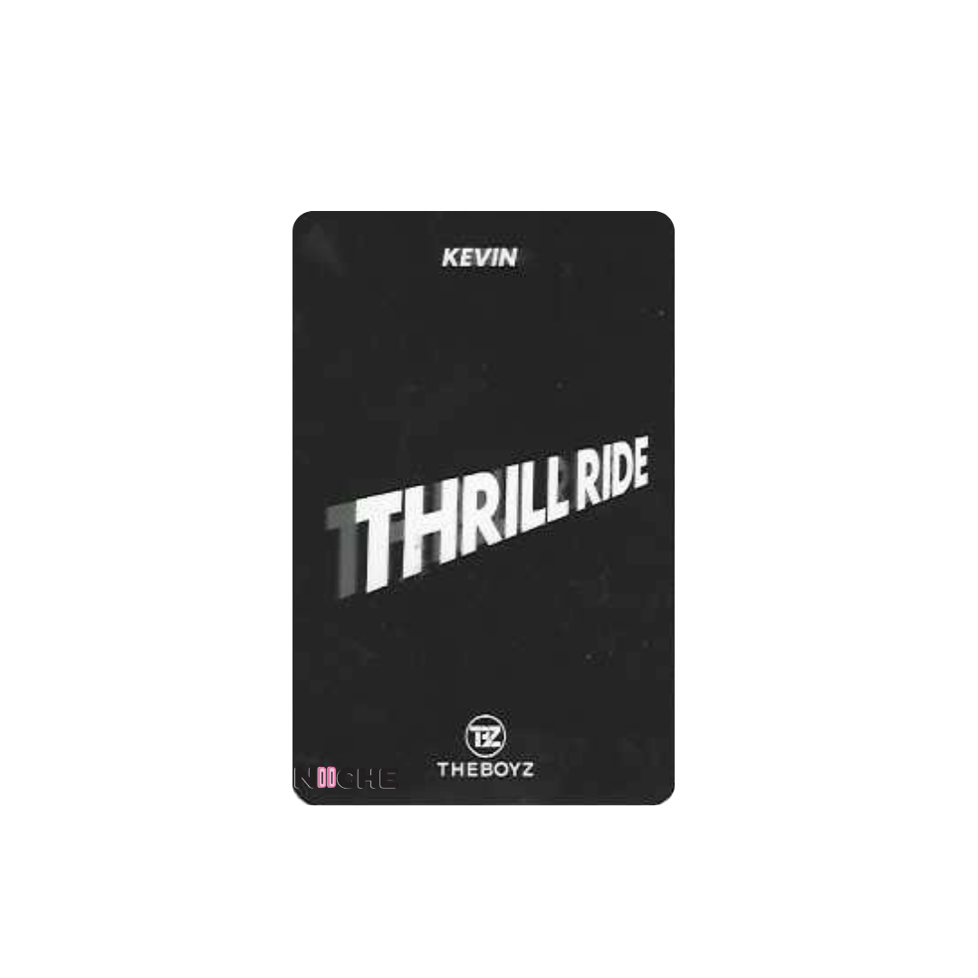 The Boyz (더보이즈) - KEVIN Thrill Ride Music Korea POB Photocard