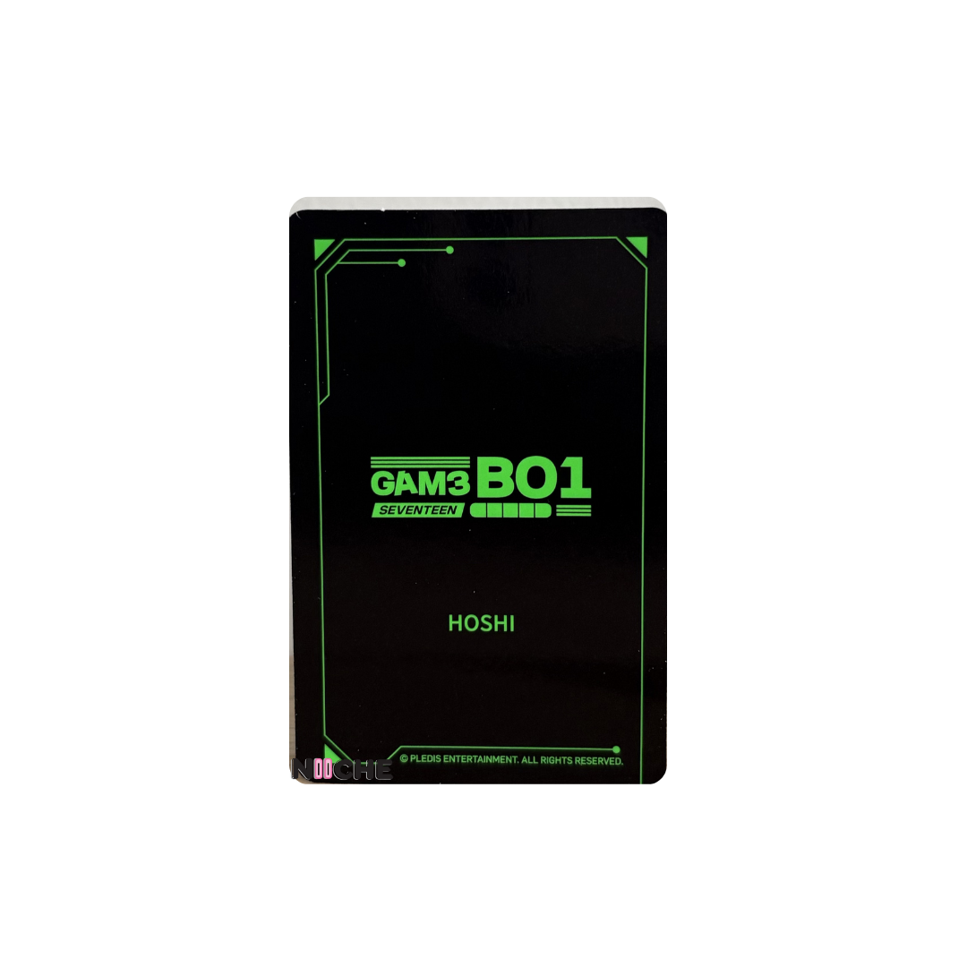 Seventeen (세븐틴) - HOSHI CARAT MEMBERSHIP KIT GAM3 BO1 Photocard