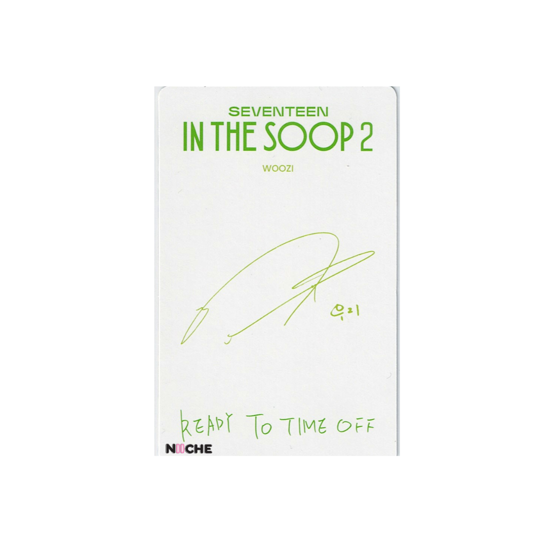 Seventeen (세븐틴) - WOOZI In The Soop 2 Photocard
