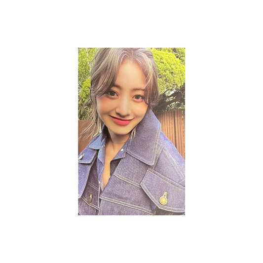 TWICE ( 트와이스) - JIHYO [ZONE] Photocard