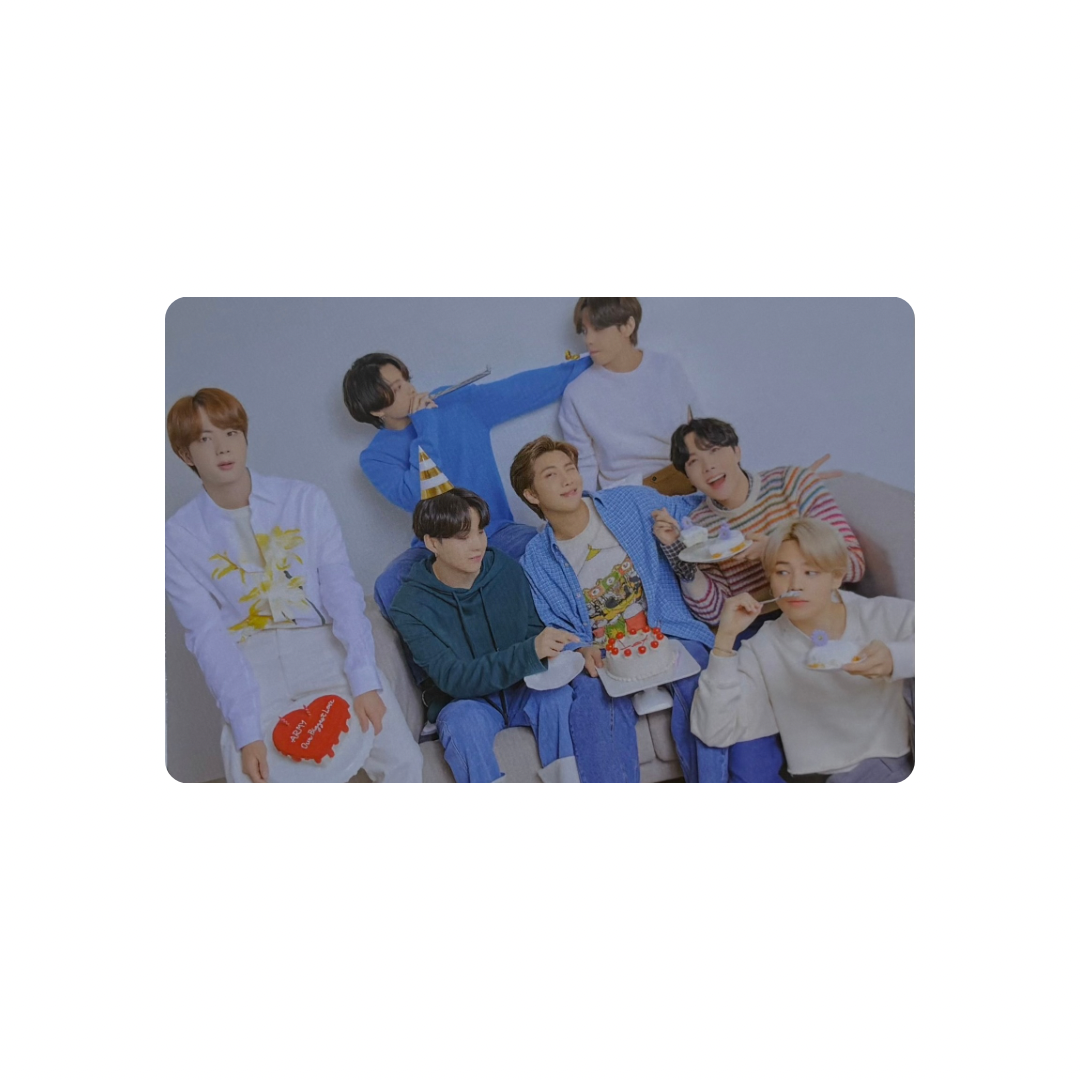 BTS  (방탄소년단)  - Yet To Come Mini Photocard