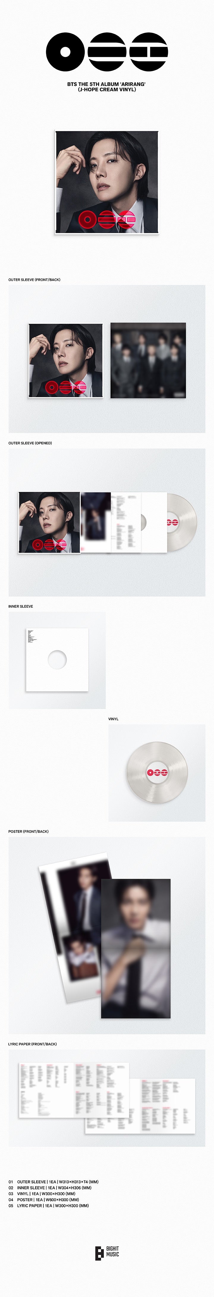 PRE-ORDER - BTS  'ARIRANG' STANDARD VINYL Ver.