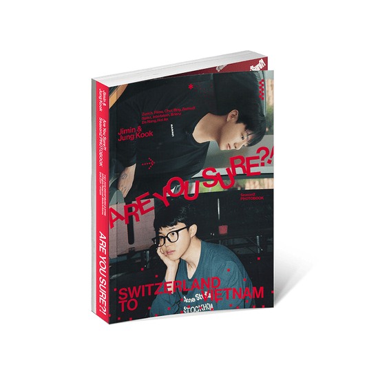 PRE-ORDER - [BTS] Jimin x Jung Kook <Are You Sure?! Season2> PHOTOBOOK