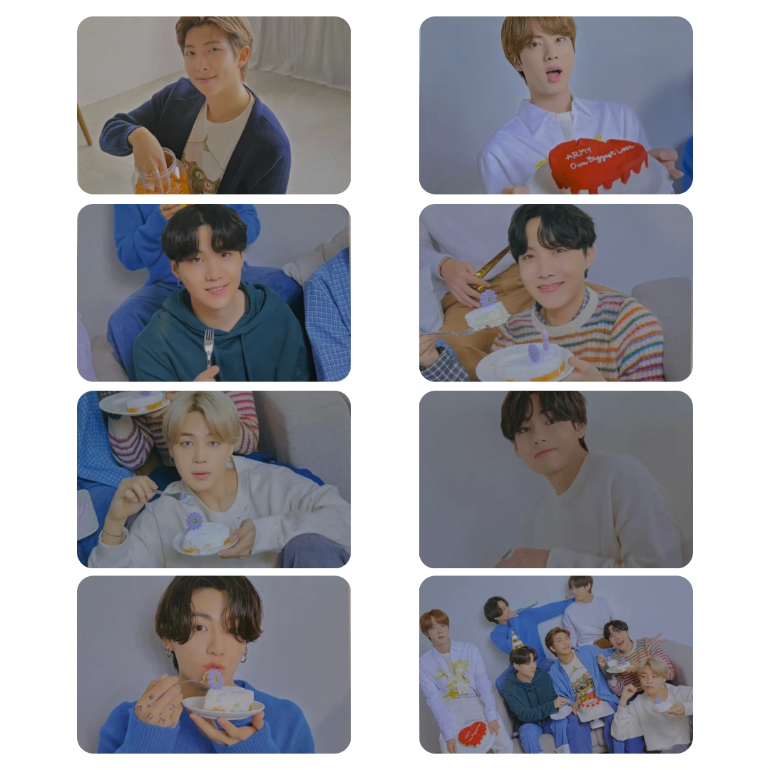 BTS  (방탄소년단)  - Yet To Come Mini Photocard