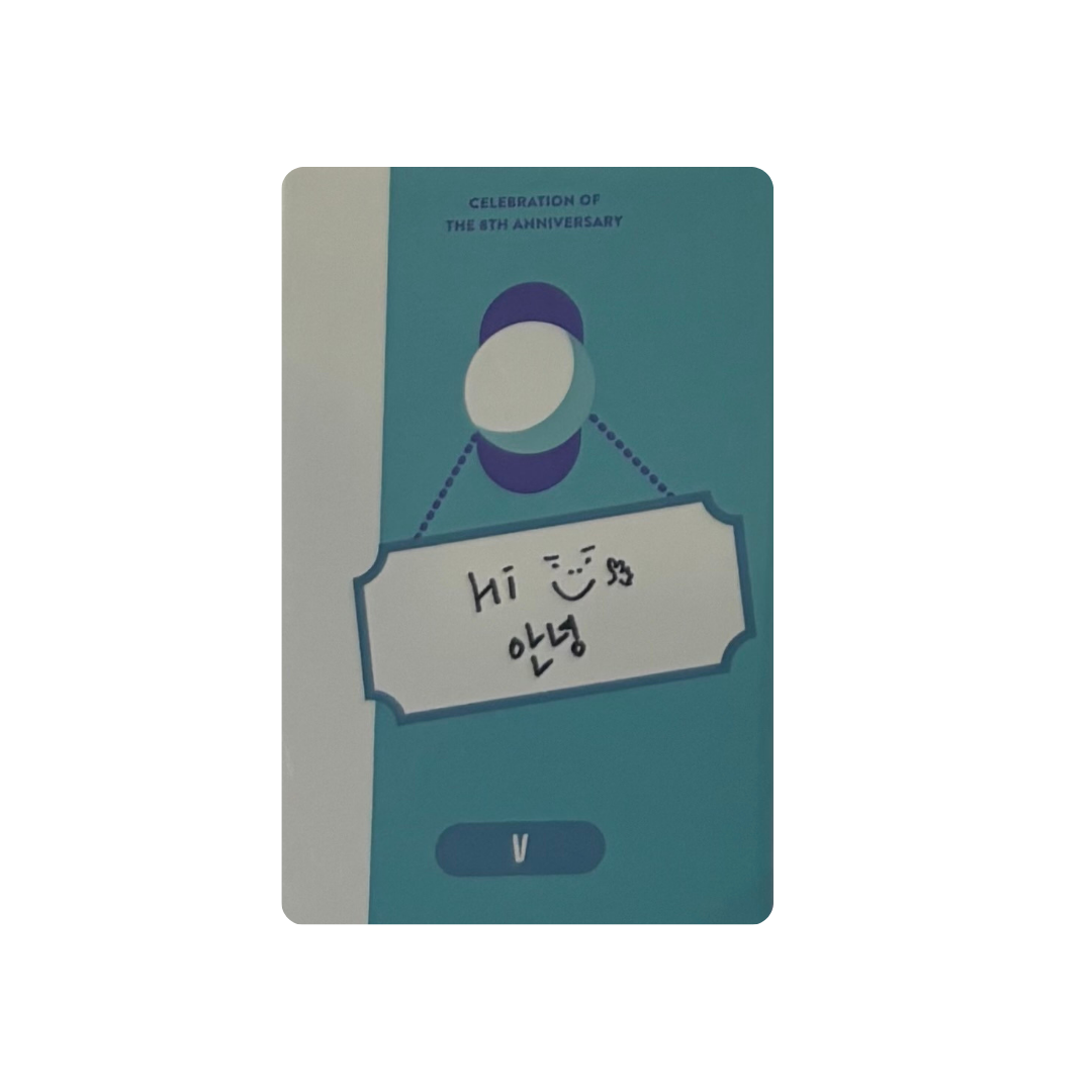 BTS  (방탄소년단)  - V Festa 2021 Photocard