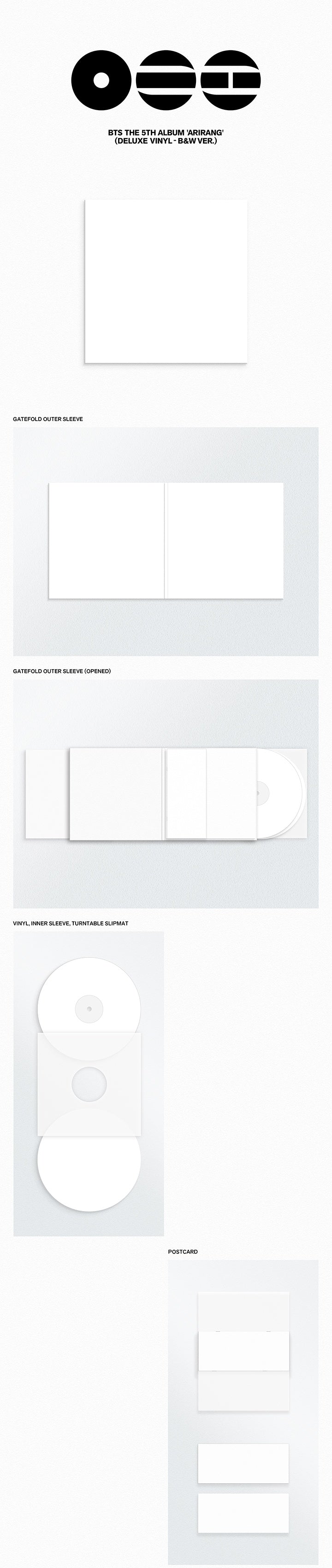 PRE-ORDER - BTS  'ARIRANG' DELUXE VINYL
