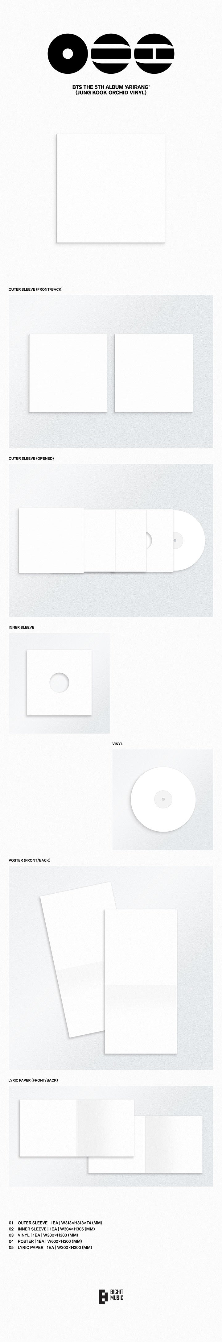 PRE-ORDER - BTS  'ARIRANG' STANDARD VINYL Ver.