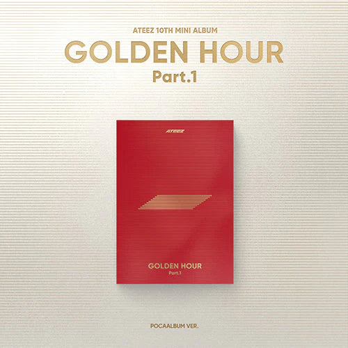 ATEEZ (에이티즈) - 10th Mini Album [GOLDEN HOUR : Part.1] POCA ALBUM