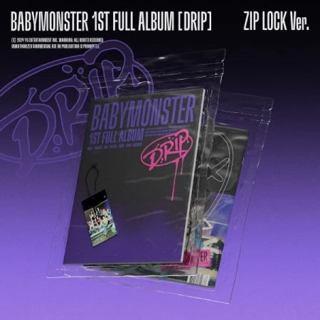 BABYMONSTER (베이비몬스터) -  1st FULL ALBUM [DRIP] Ziplock Ver.