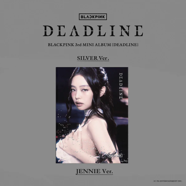 BLACKPINK (블랙핑크) -  DEADLINE Silver Ver. JENNIE