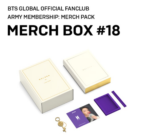 BTS  (방탄소년단)  - MERCH BOX#18