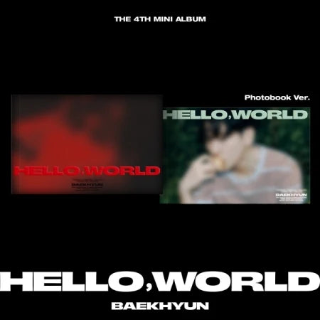 EXO (엑소) - BAEKHYUN - [HELLO, WORLD] 4th Mini Album PHOTOBOOK WORLD Ver.