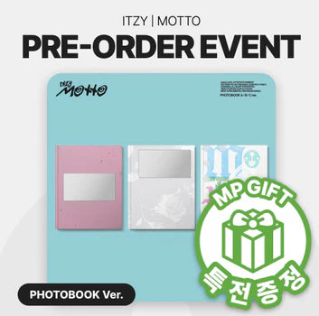 PRE-ORDER - ITZY - MOTTO PHOTOBOOK Ver. RANDOM with Musicplant Gift