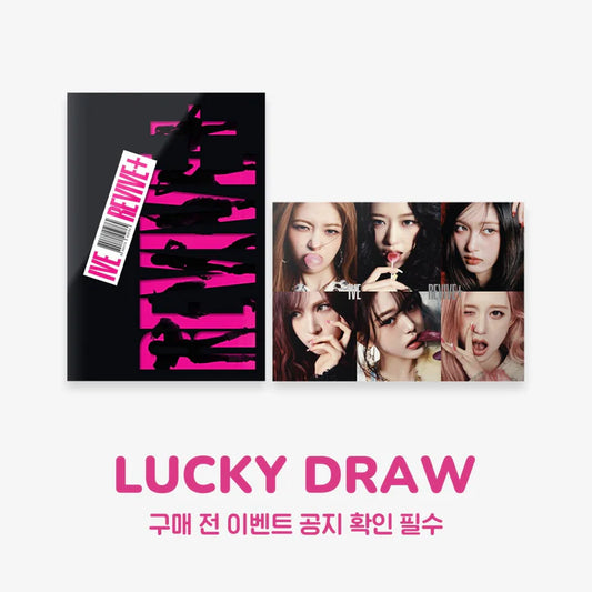 PRE-ORDER - IVE  REVIVE+ 2ND ALBUM STANDARD Ver. RANDOM with WITHMUU 2ND LUCKY DRAW EVENT