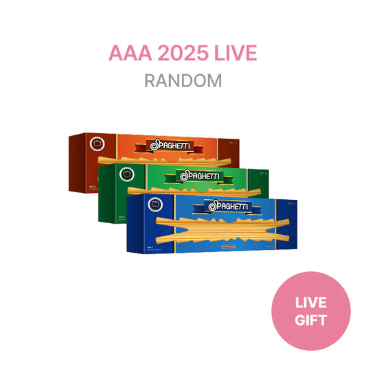 PRE-ORDER - [LE SSERAFIM] SPAGHETTI  AAA 2025 LIVE GIFT STANDARD VER. Random