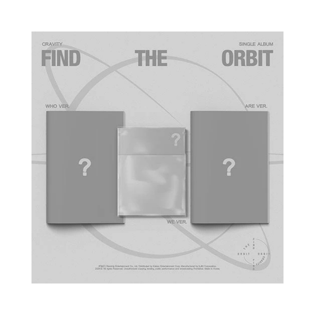 Cravity (크래비티) - [PRE-ORDER] FIND THE ORBIT Single Album Standard Ver. Random