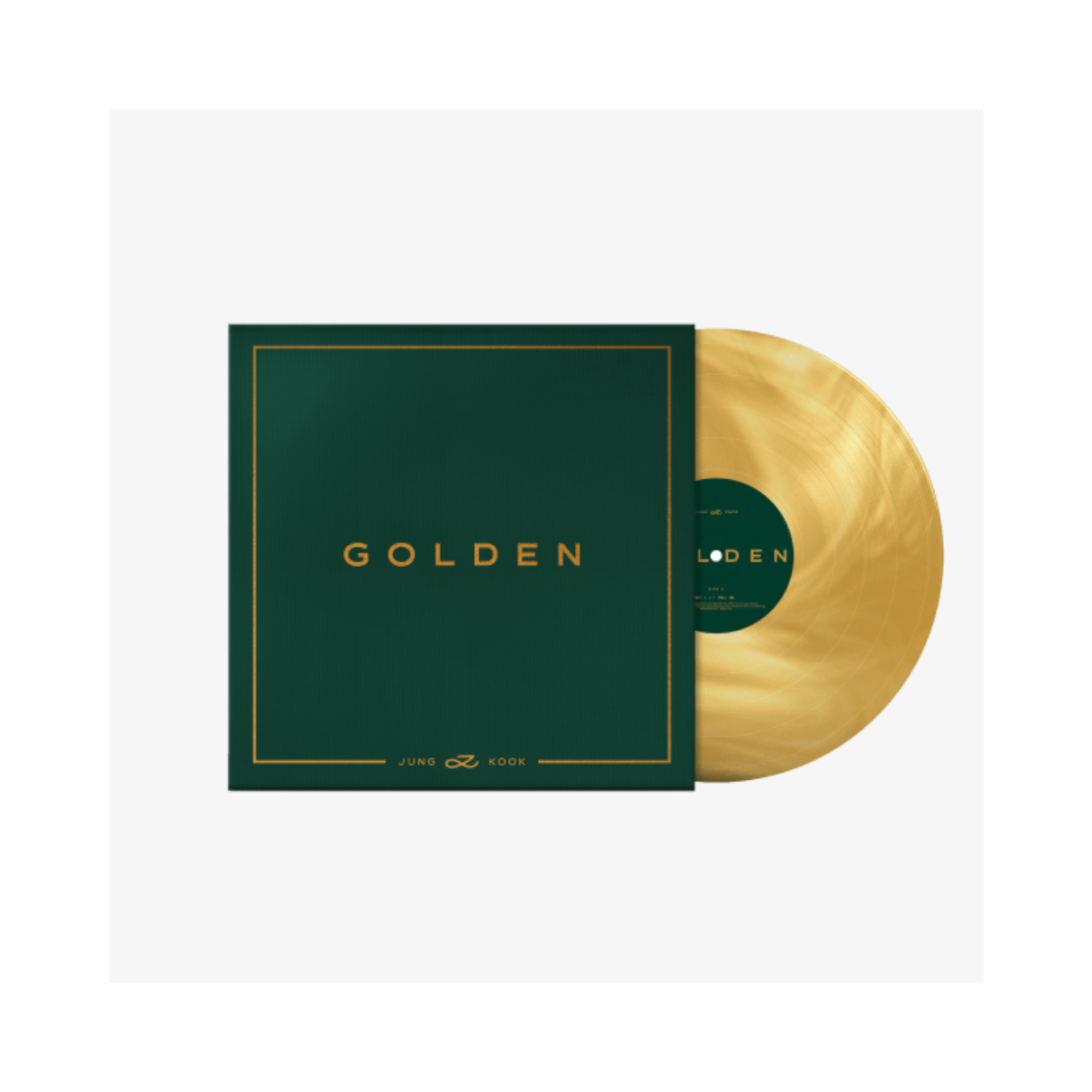 BTS (방탄소년단) - [PRE-ORDER] Jung Kook 'GOLDEN' LP