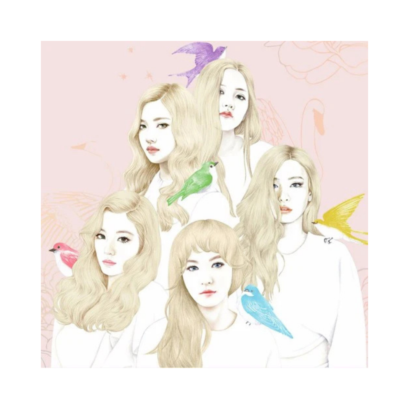 RED VELVET (레드벨벳) - [ICE CREAM CAKE] 1st Mini Album ICE CREAM CAKE Ver.