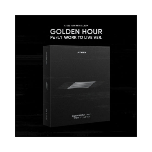 ATEEZ (에이티즈) - 10th Mini Album [GOLDEN HOUR : Part.1]  Work To Live