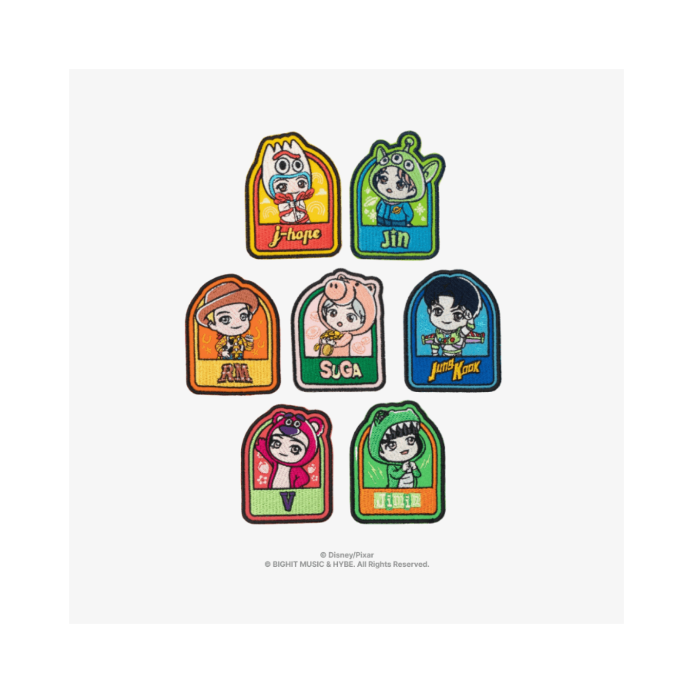 BTS (방탄소년단) - TINY TAN x TOY STORY [PATCH - TYPE B]