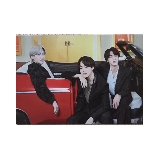 BTS  (방탄소년단)  - JIN SUGA JIMIN Unit Permission to Dance on Stage Photocard