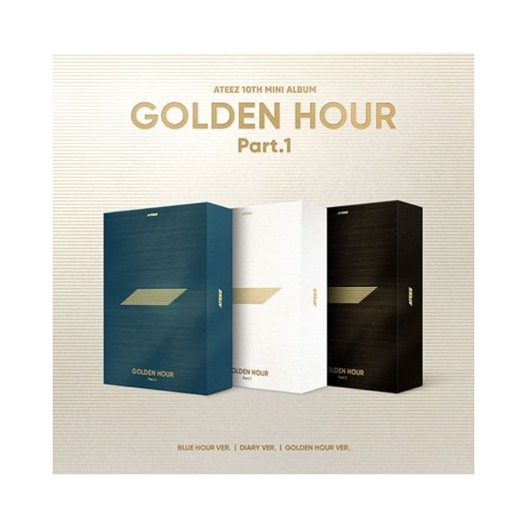 ATEEZ (에이티즈) - 10th Mini Album [GOLDEN HOUR : Part.1] RANDOM