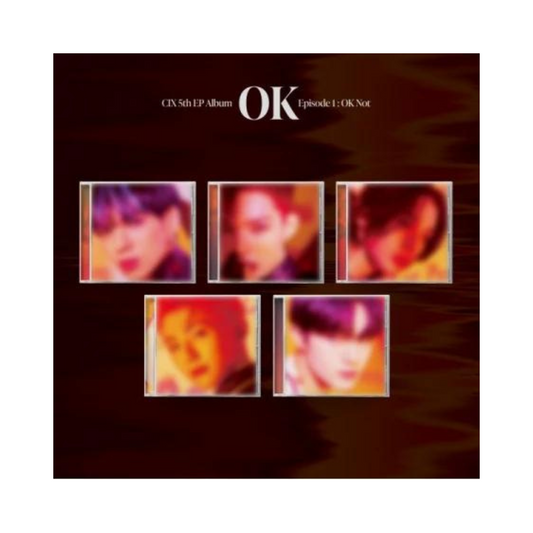 CIX (씨아이엑스) - [OK EPISODE 1 : OK NOT] 5th EP Album JEWEL CASE