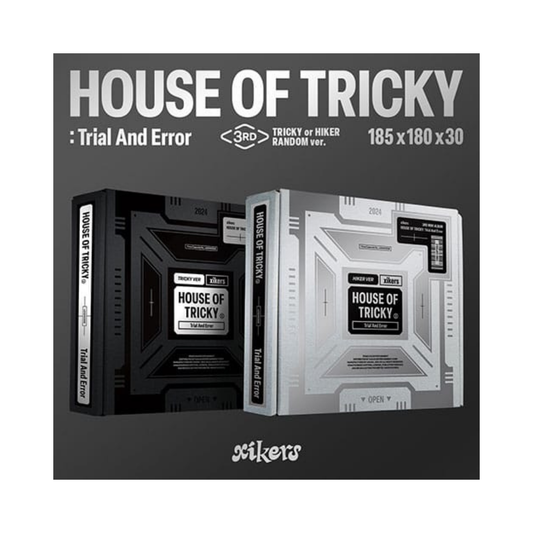 xikers (싸이커스) - 3RD MINI ALBUM [HOUSE OF TRICKY : Trial And Error] RANDOM Ver.