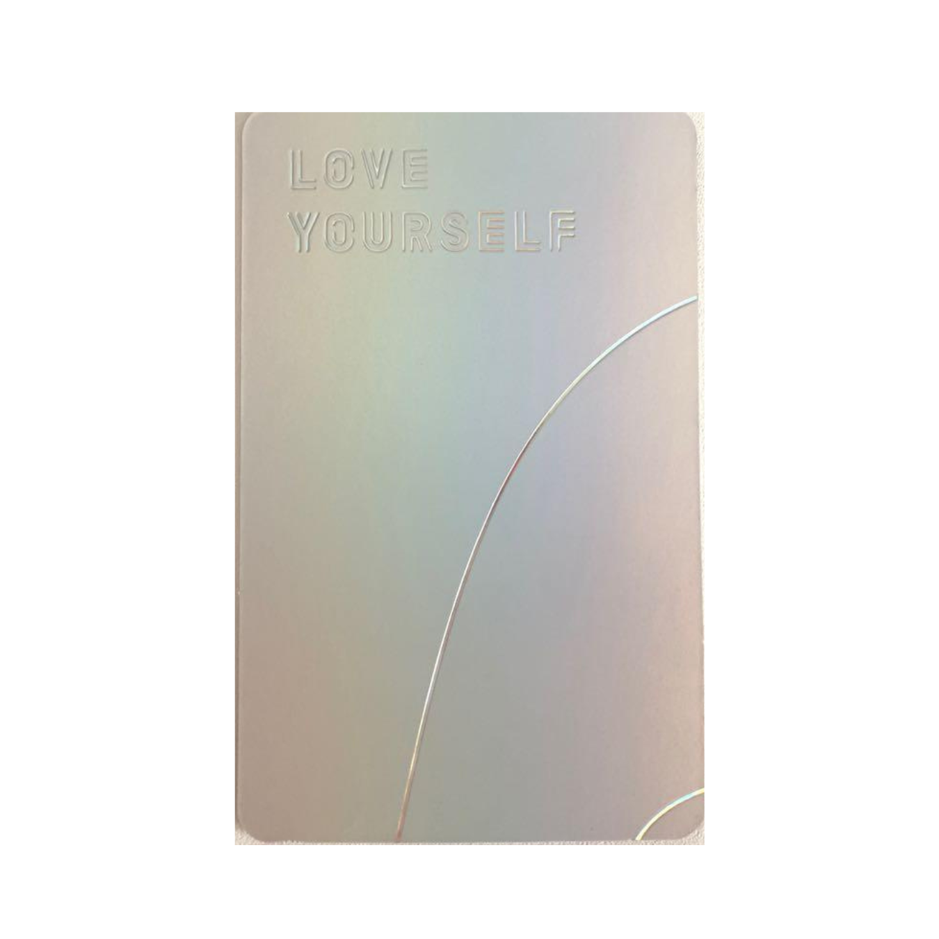 BTS  (방탄소년단)  - RM Love Yourself Answer S Ver. Photocard