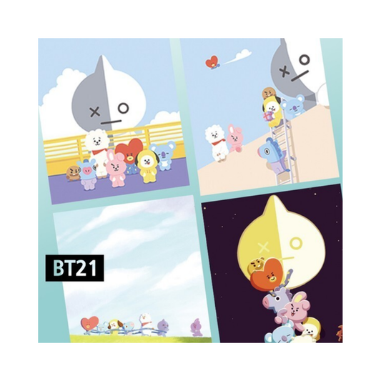 BTS (방탄소년단) - BT21 DIY Paint by Numbers