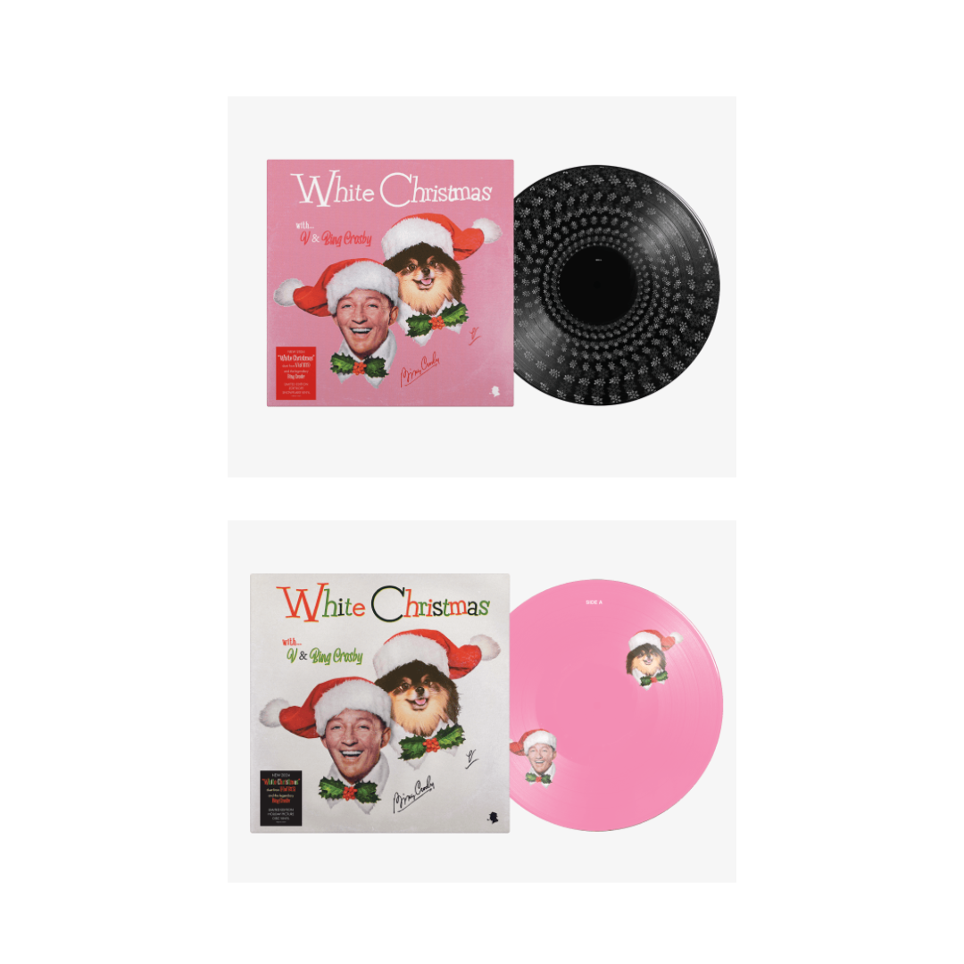 BTS (방탄소년단) - [PRE-ORDER] V x Bing Crosby - White Christmas [Picture Disc 12" Single]