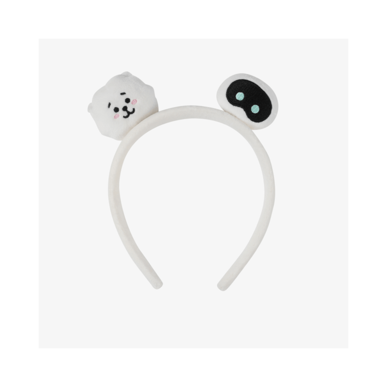 BTS (방탄소년단) - Wootteo x RJ Collab - Headband (White)