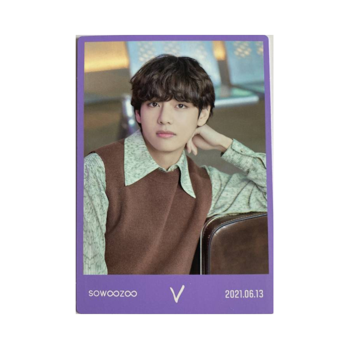 BTS  (방탄소년단)  - V Sowoozoo 1/8 Photocard