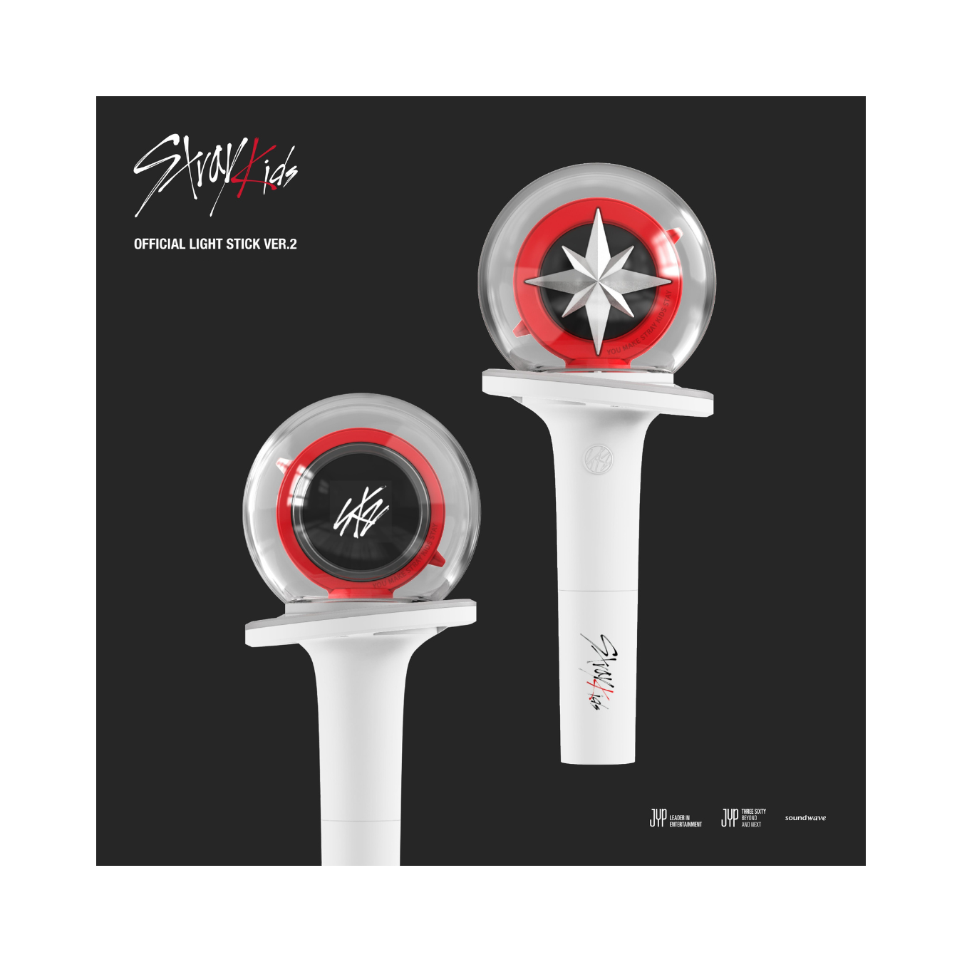 Stray Kids (스트레이 키즈) - Stray Kids Official Lightstick Ver.2