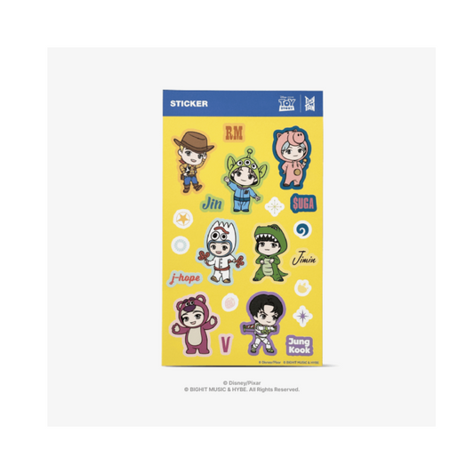 BTS (방탄소년단) - TINY TAN x TOY STORY [STICKER]