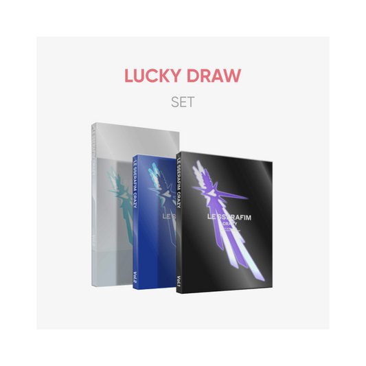 LE SSERAFIM (르세라핌) - 4th Mini Album CRAZY [LUCKY DRAW]