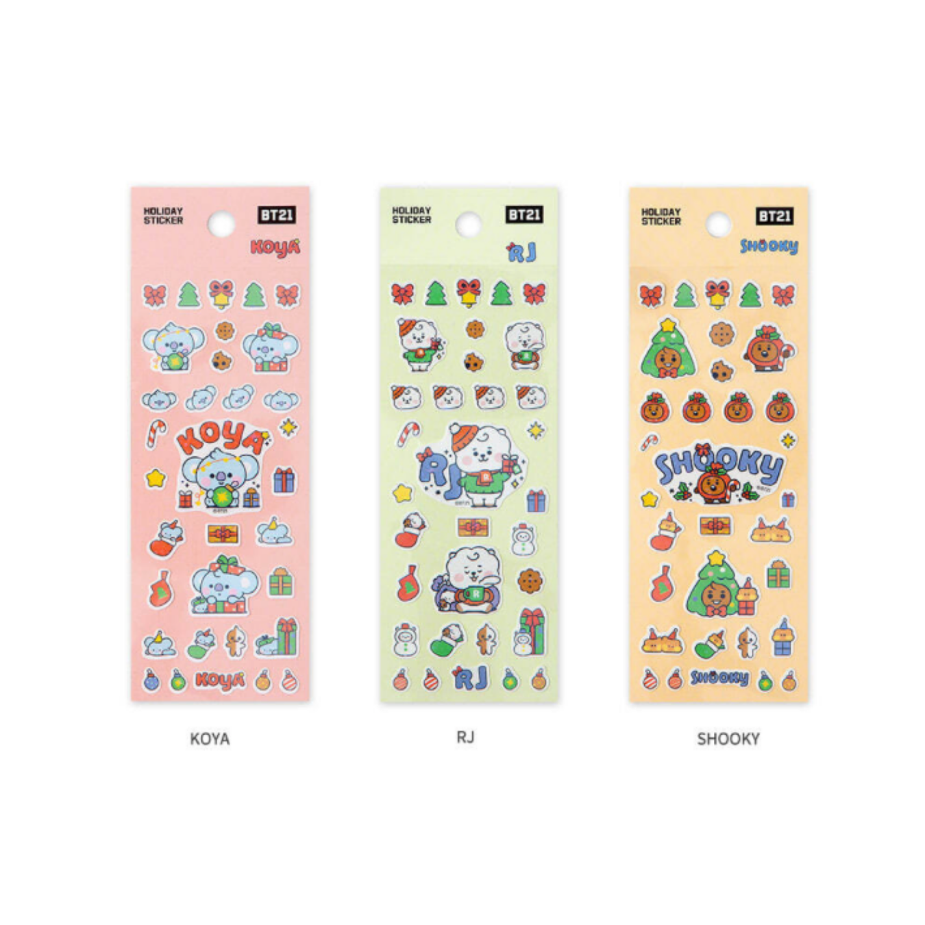 BTS (방탄소년단) - BT21 Holiday Sticker