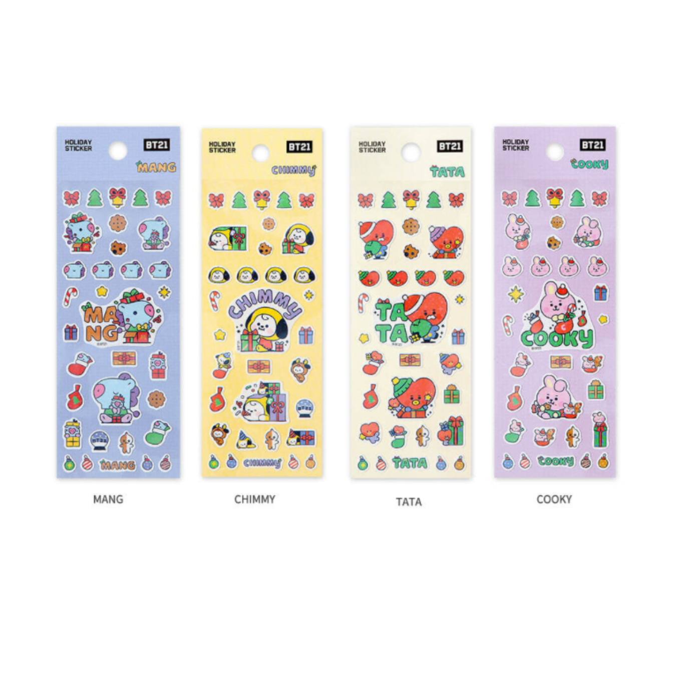 BTS (방탄소년단) - BT21 Holiday Sticker