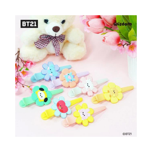 BTS (방탄소년단) - BT21 mini Flower Hair Clip