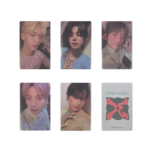 TOMORROW x TOGETHER (투모로우바이투게더) - THE NAME CHAPTER : TEMPTATION LULLABY Weverse POB photocard