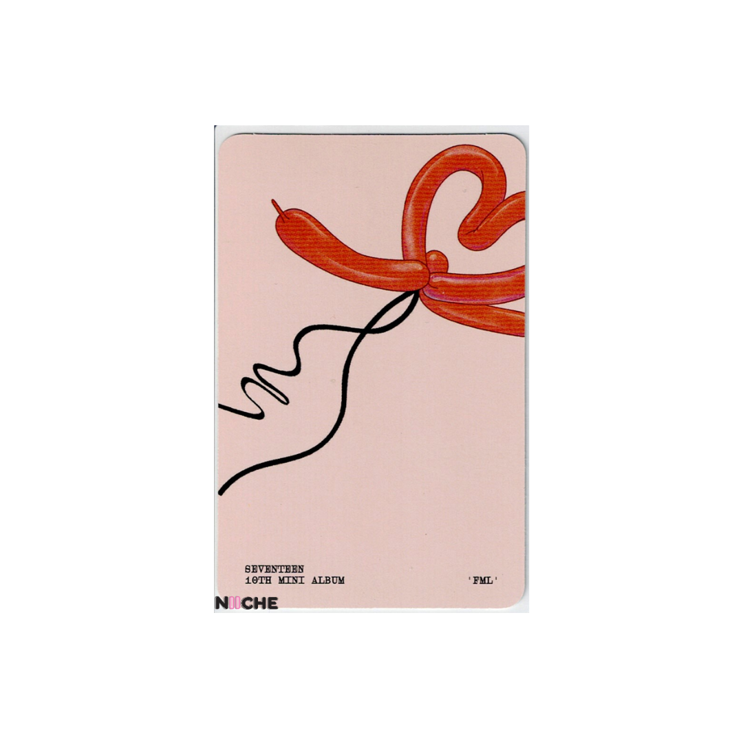 Seventeen (세븐틴) - JUN FML Carat Ver. Photocard