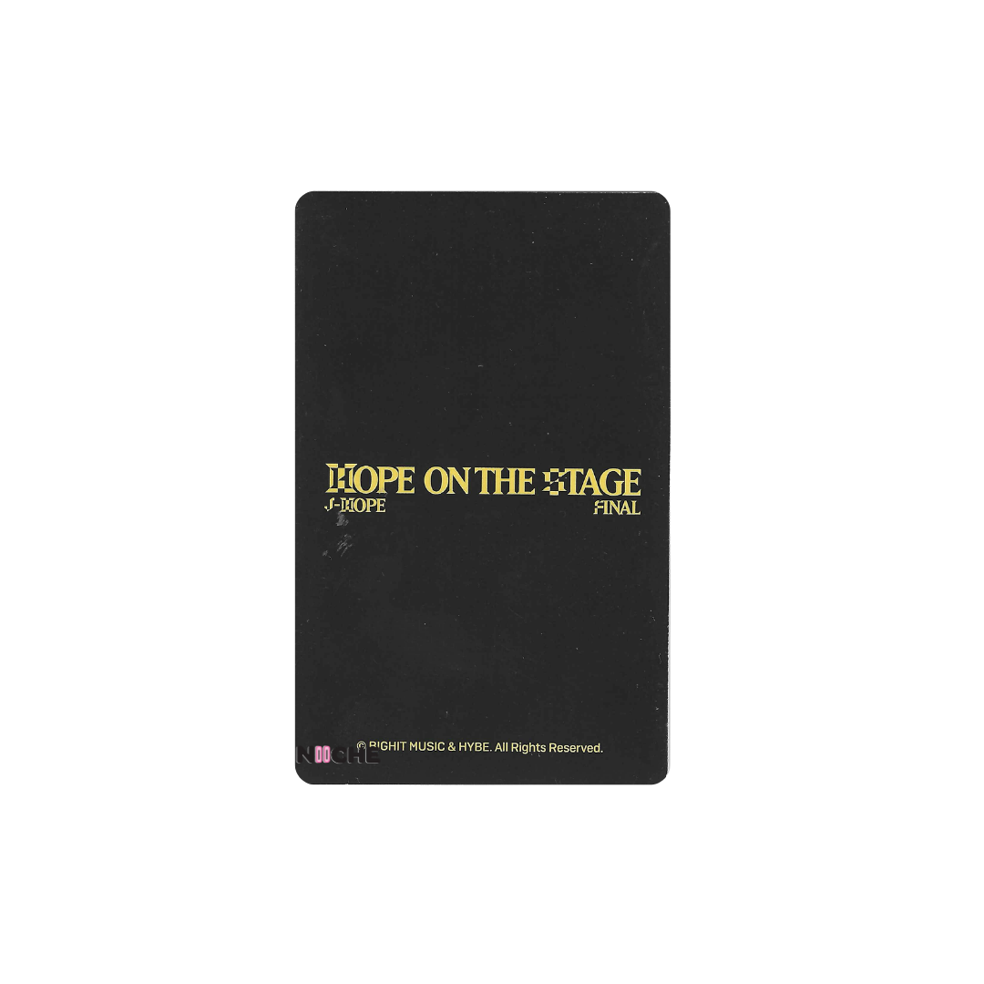 BTS  (방탄소년단)  - J-HOPE Hope on the Stage Final Mini Photocard 2